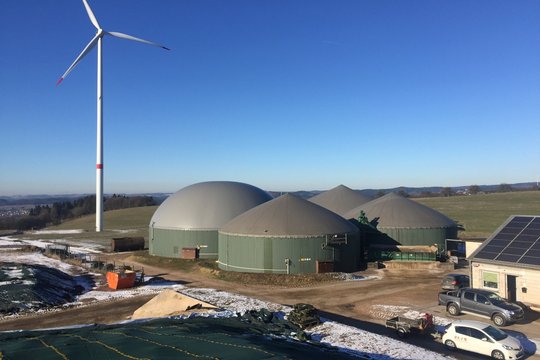 Biogasanlage Markushof Foto: Ökostrom Saar GmbH